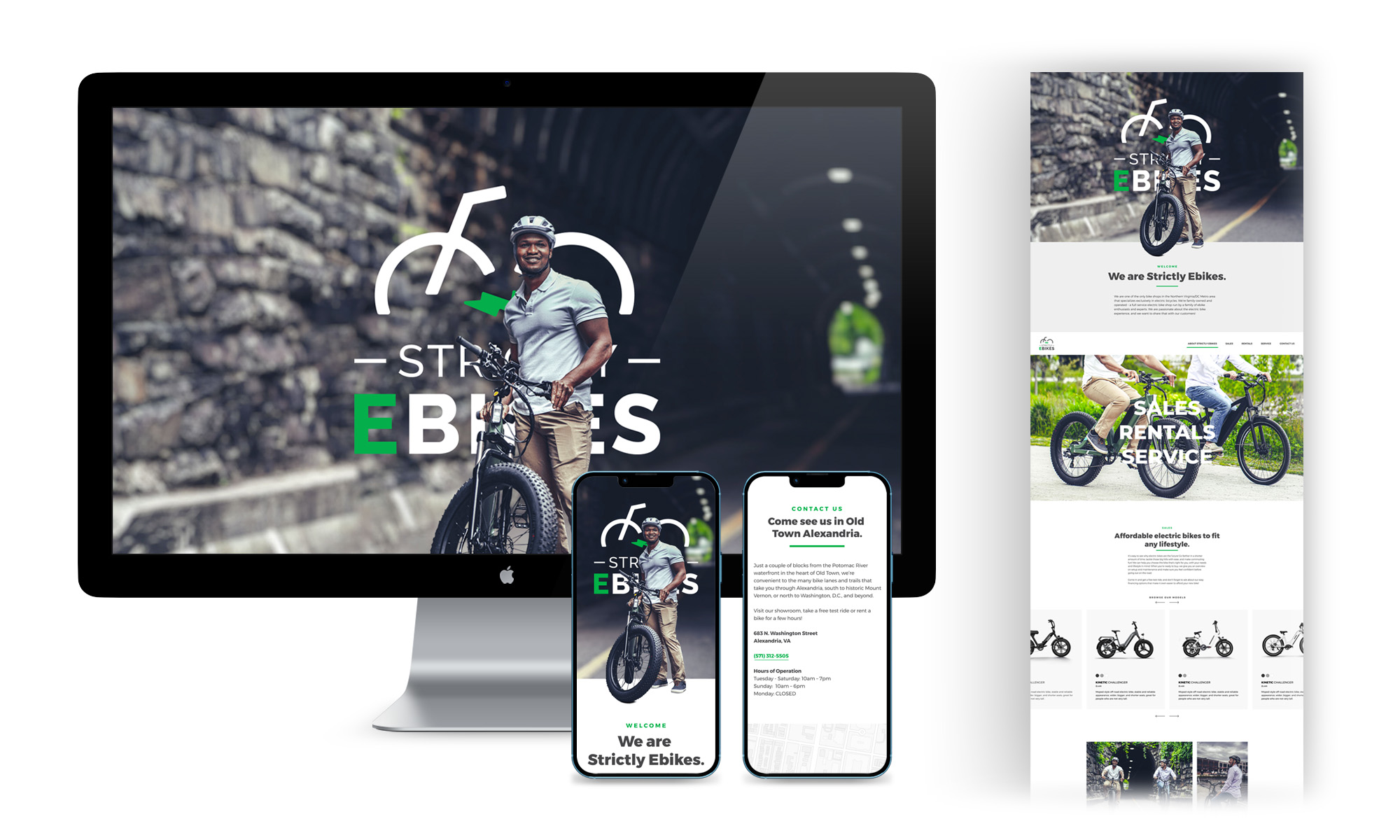 Strictly Ebikes website